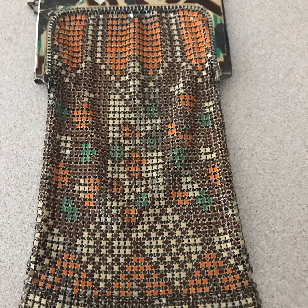 Whiting & Davis Vintage  metal mesh bag 1940